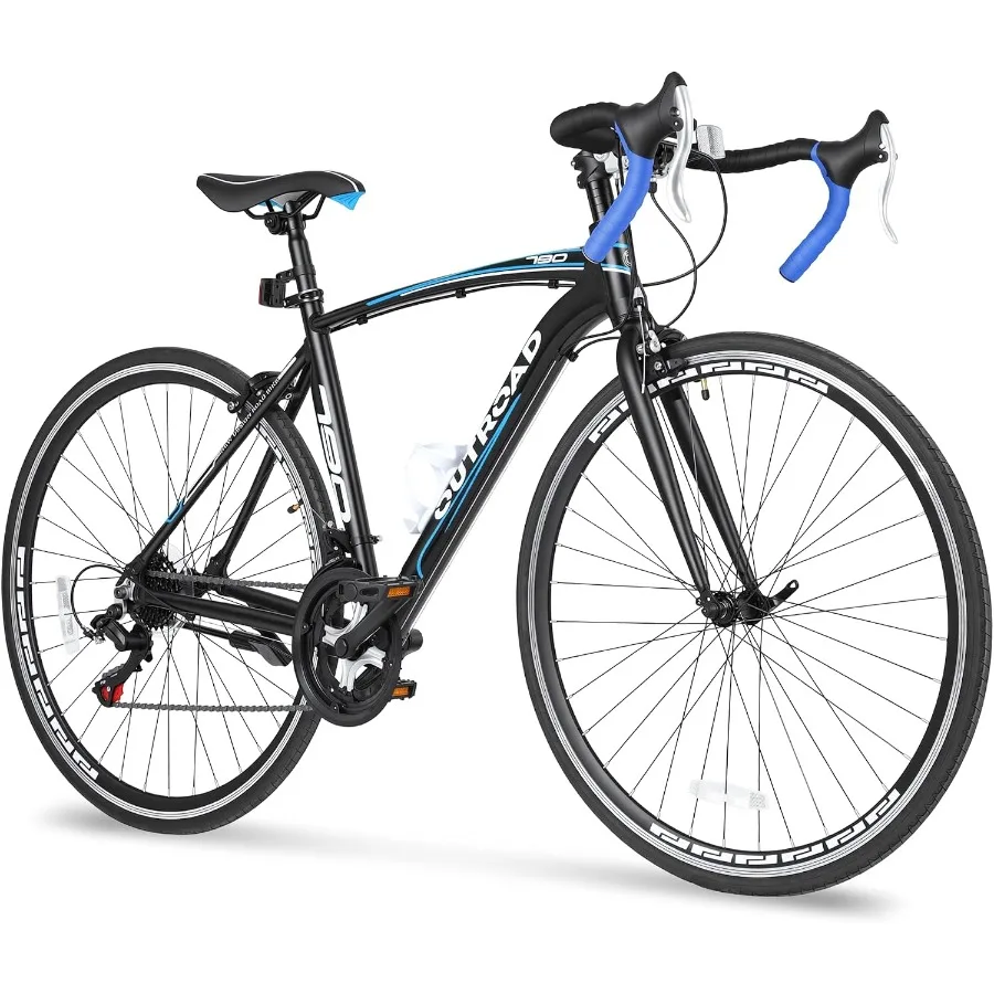 Carbon Bike Frame - Bicicleta de estrada com rodas 700C,