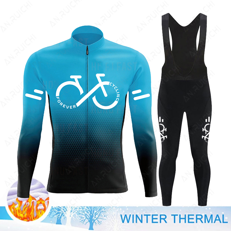 2023 inverno velo térmico conj - Cycling Gear Jersey avaliação e preço